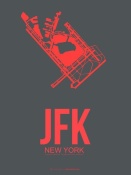 NAXART Studio - JFK New York Poster 2