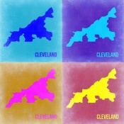 NAXART Studio - Cleveland Pop Art Map 2