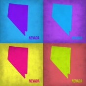 NAXART Studio - Nevada Pop Art Map 1