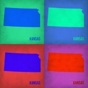 NAXART Studio - Kansas Pop Art Map1
