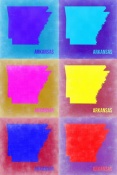 NAXART Studio - Arkansas Pop Art Map 2