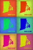 NAXART Studio - Rhode Island Pop Art Map 1
