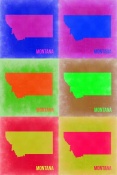 NAXART Studio - Montana Pop Art Map 2