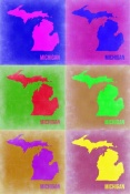 NAXART Studio - Michigan Pop Art Map 2