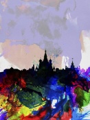 NAXART Studio - Moscow Watercolor Skyline