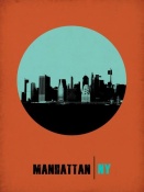 NAXART Studio - Manhattan Circle Poster 1