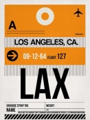 NAXART Studio - LAX Los Angeles Luggage Tag 2