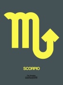 NAXART Studio - Scorpio Zodiac Sign Yellow