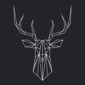 NAXART Studio - Deer Polygon