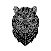 NAXART Studio - Black Tiger Head