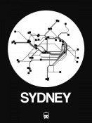 NAXART Studio - Sydney White Subway Map
