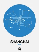 NAXART Studio - Shanghai Blue Subway Map
